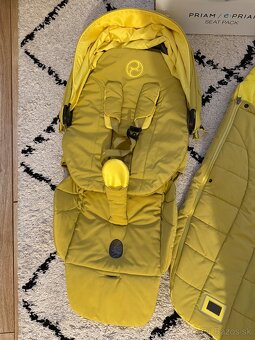 Cybex Priam 4.0 Mustard yellow poťah+fusak - 5