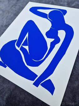Henri Matisse - Modrý akt I (bez rámu) Serigrafia, fauvizmus - 5