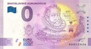 0 euro / 0 € souvenir bankovky 2022/1 - 5