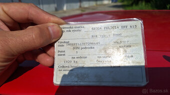 Predám Škoda Felícia 1.3 MPI 50KW, rv. 2000 - 5