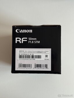 Objektív Canon RF 50 mm f1.8 - 5