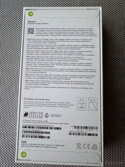 iPhone 15 128GB - NOVY - NEROZBALENY - 5