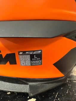 Prilba LS2 Explorer KTM - 5