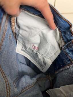 Levi’s modré džínsy 501 - 5