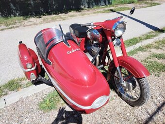 Jawa 350 typ 360 + sajd s TP a EČ - 5