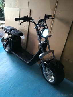 Elektrická kolobežka choper -skůtr 3000watů baterie 30ah - 5