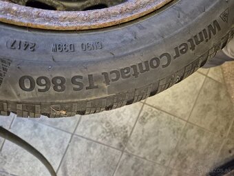 Predam zimne pneu 4x 185/60R15 Continental - 5