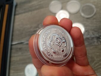 Kompletná séria mincí Lunar I 1oz. Austrália. - 5