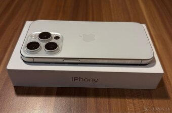 iPhone 15 Pro, White Titanium - 5