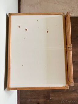 Detsky kvalitný drevený stôl a stoličky - 5