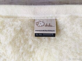 Detská deka z ovčej vlny (Merino) prírodná - 5