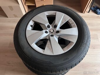 Originálna sada disky a pneumatiky - Škoda Paget Aero R17 - 5