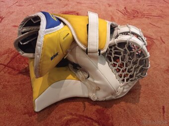 Brankárska lapačka a vyrážačka CCM, Axis a Eflex 4, custom - 5