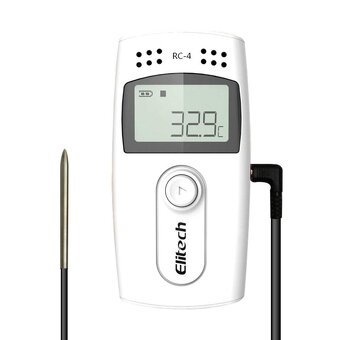 Elitech Teplotný záznamník USB PDF rekordér s dvoma snímačmi - 5