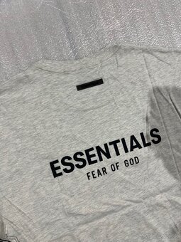 Essentials ORIGINAL tričko tee light oatmeal - 5