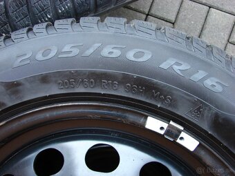 205/60 R16. Zimné komplety. - 5