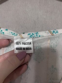 Zelené dlhé šaty - 5