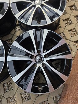 Nové 4ks 18" SKODA Superb, Kodiaq... 8J x18 ET43 - 5