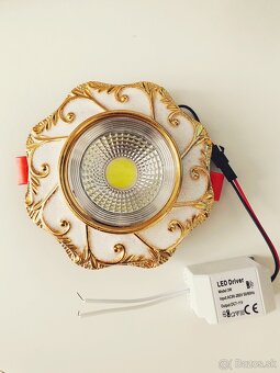 LED luxusne bodové svetlá 12x12cm - 5