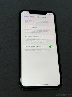 Predám Apple iPhone 11 128GB Silver Stav Nového Telefónu - 5