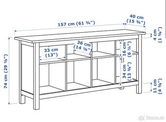 Predám IKEA Hemnes - 5