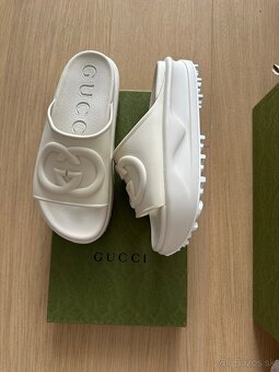 Predám Úplne Nové šľapky Gucci - 5