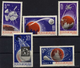 Poštové známky Rumunsko - Kozmos - 5
