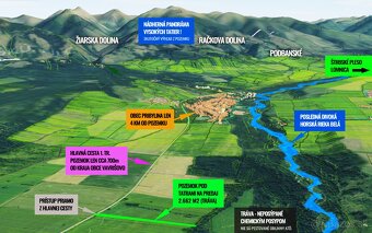 2662m2 POZEMOK LITPOV TATRY pri OBCI, LESE A HLAVNEJ CESTE - 5