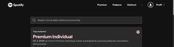 Spotify PREMIUM individual 3/6/12 mesiacov - 5