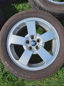 5x100 R16 plus letné pneumatiky 205/55/R16 - 5