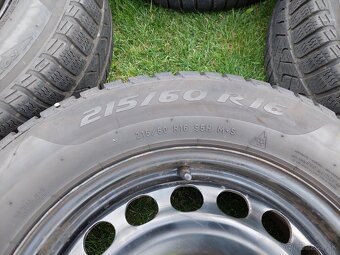 5x112 R16 Zimna Sada + Nove puklice W. Passat B8 - 5