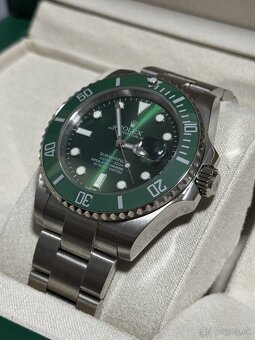 Rolex Hulk Submariner Automatické Zelené Hodinky Na Predaj - 5