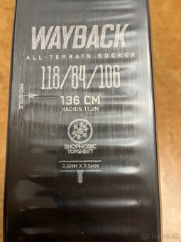 Detske skialpove lyze K2 wayback jr 84/136cm a pasy - 5