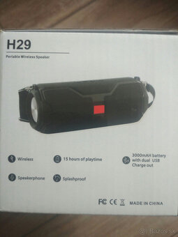 Bluetooth reproduktor H29 - nový - 5