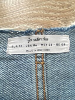 Riflova sukňa Stradivarius - 5