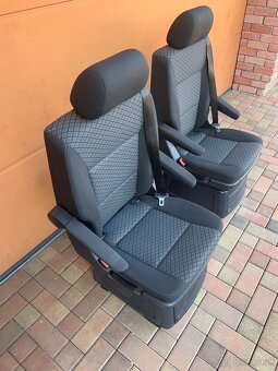 Sedadlo neotočné VW Multivan T5 T6 T6.1 látka Quadratic - 5