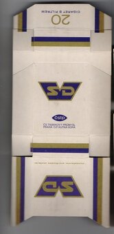 ČESKOSLOVENSKÉ CIGARETY PRÁZDNE KRABIČKY - 5