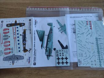Plastikové modely 1:72 obtlačky - 5