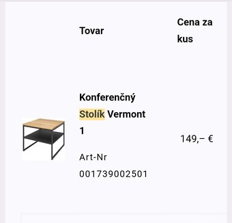 Konferenčný stolík - 5