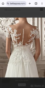 elegantné svadobné šaty - 5