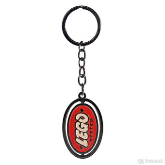 Lego prívesky a logom Lego - Retro spinning keychain 8e/ks - 5