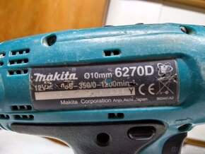 Utahovacku makita 6270D-12V,Profi. - 5
