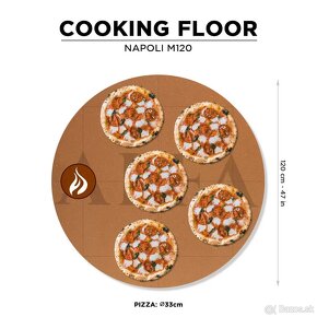 Neapolská pec na pizzu plynová ALFA FORNI NAPOLI - 5