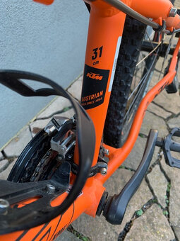 Predám detský bicykel KTM WILD SPEED, rám 31 cm, 24“ kolesá - 5