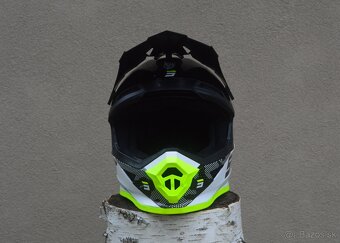 Predám helma shot čierna žltá fluo - 5