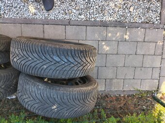 Predám plechové disky + pneumatiky - 5