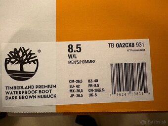 Timberland 6" Premium Boot EU 2 - 5