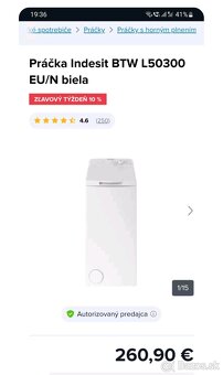 práčka INDESIT BTW L50 300 EU/N - 5