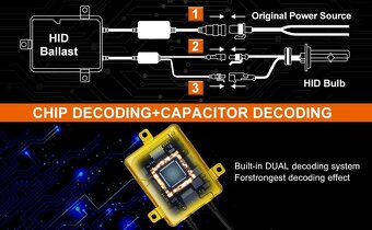 Wattstar, Xenon H7 6000 K, 55 W, Xenon biela, so zbernicou, - 5