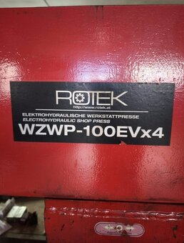 Použitý dílenský lis 100 t, WZWP-100EVx4, r. v. 2020 - 5